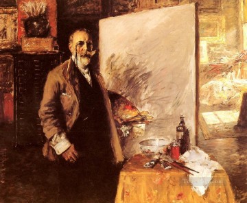 William Merritt Chase Painting - Self Portrait William Merritt Chase
